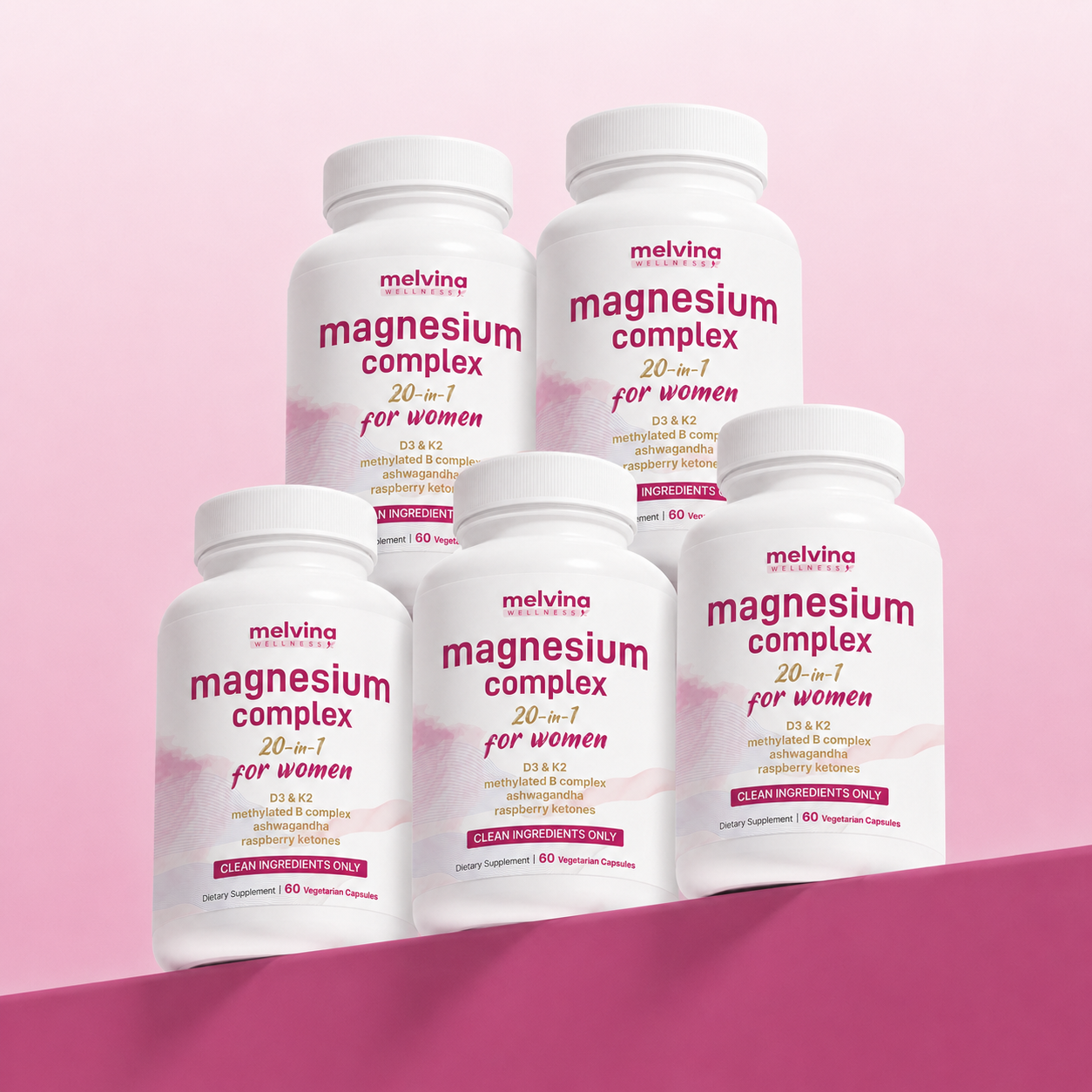 Melvina Wellness 20-in-1 Magnesium For Women