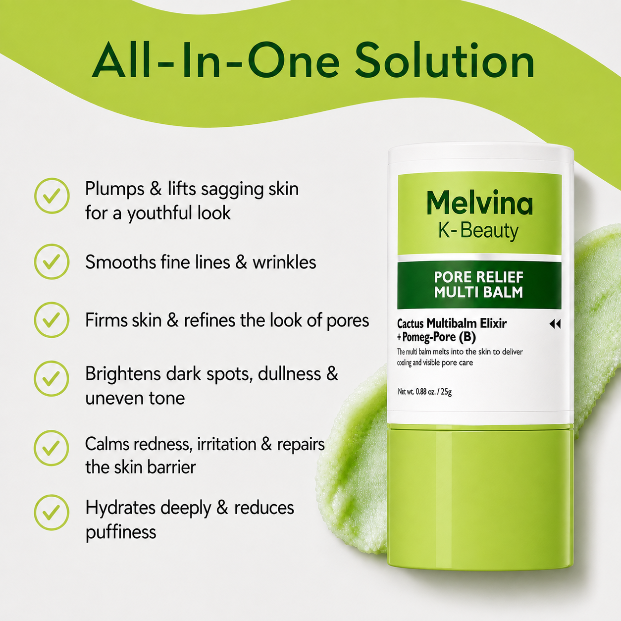 Melvina Cactus Pore Relief Multibalm