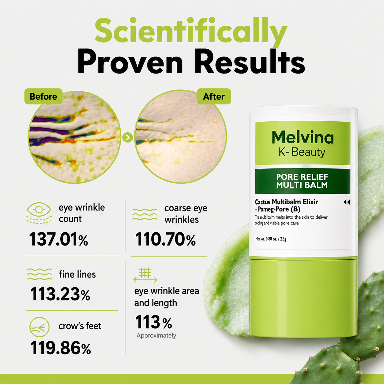 Melvina Cactus Pore Relief Multibalm