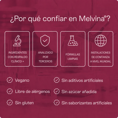 Melvina Wellness Magnesio 20-en-1 para Mujeres