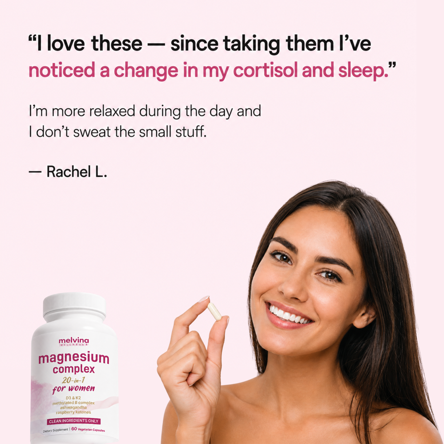 Melvina Wellness 20-in-1 Magnesium For Women