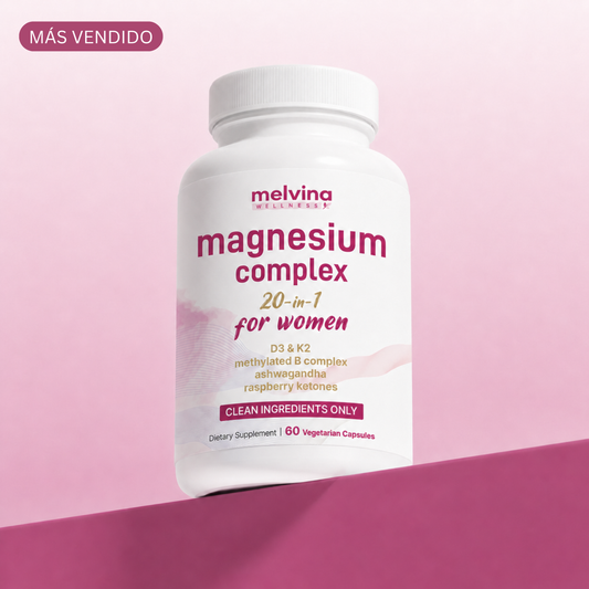 Melvina Wellness Magnesio 20-en-1 para Mujeres